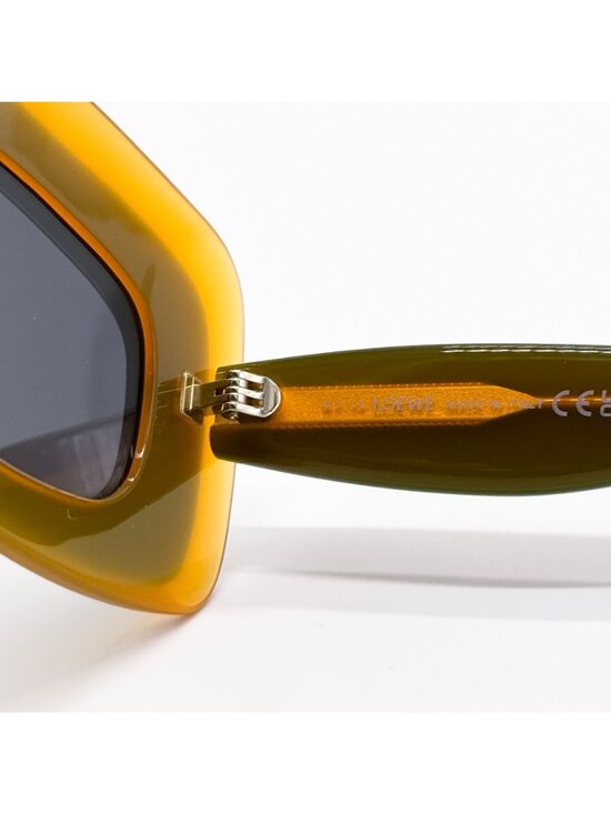 New Loewe LW40139U 20A Black Yellow Unisex Sunglasses main image 10